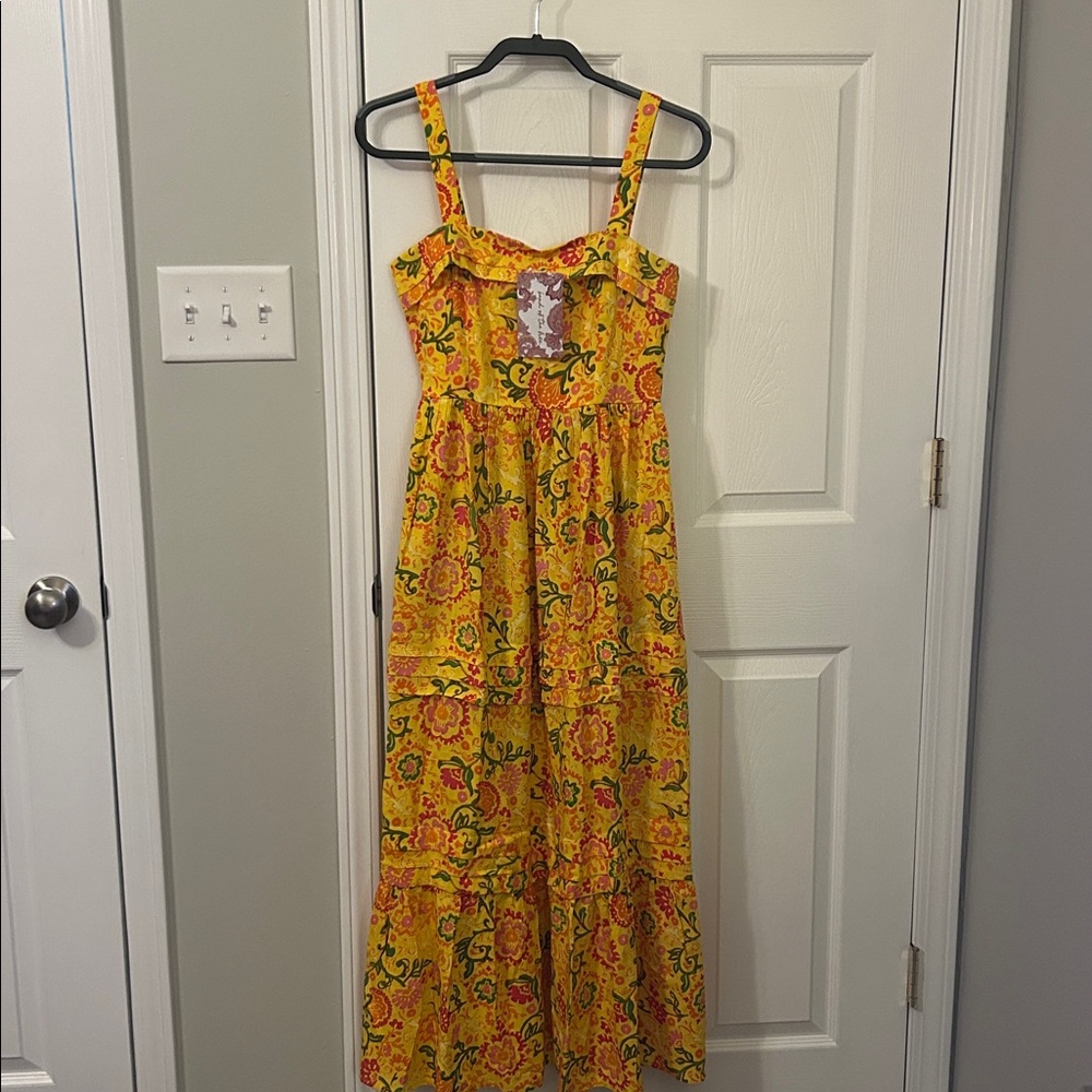 NWT Band of the Free Boho Floral Maxi Sundress Women Small